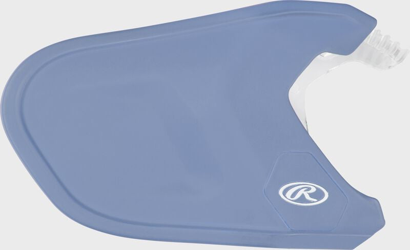 Rawlings Mach Adjust EXT Batting Helmet Extension - Columbia Blue