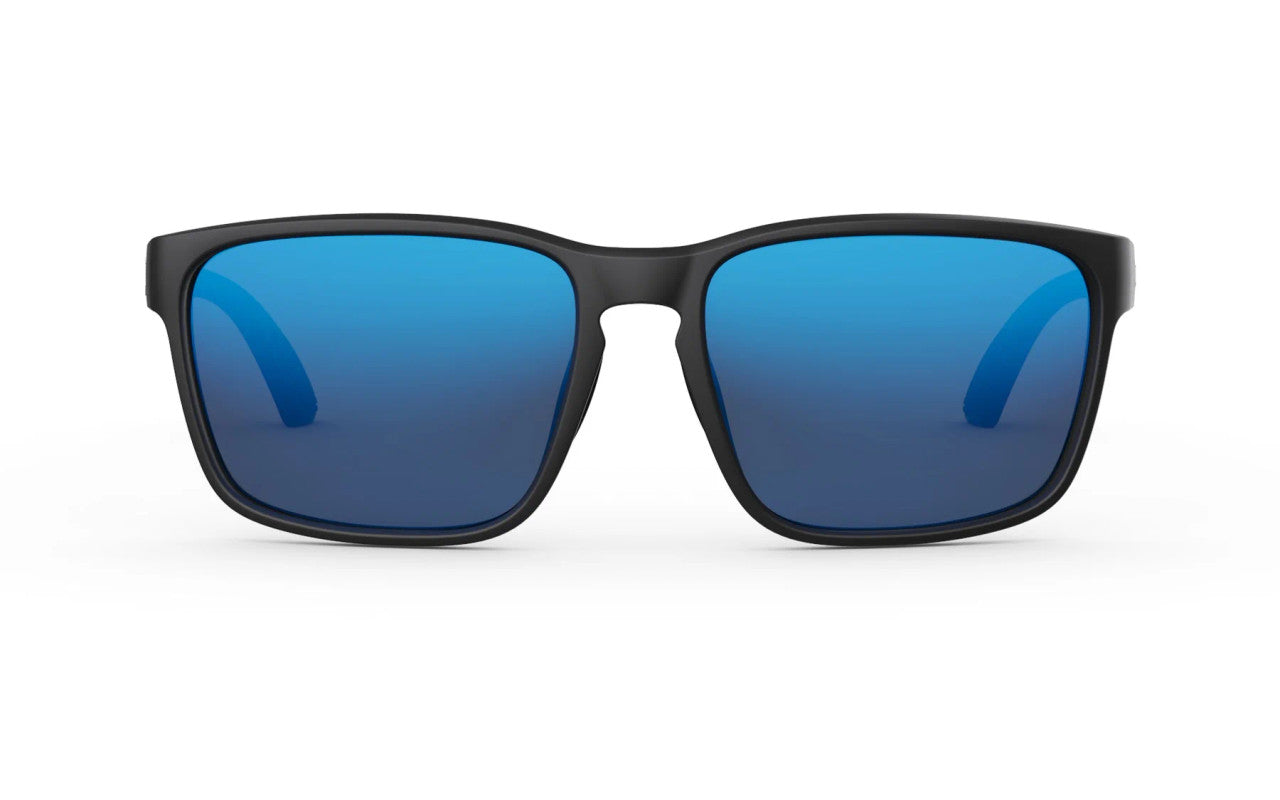 Rheos Coopers Floating Polarized Sunglasses – Gunmetal/Marine