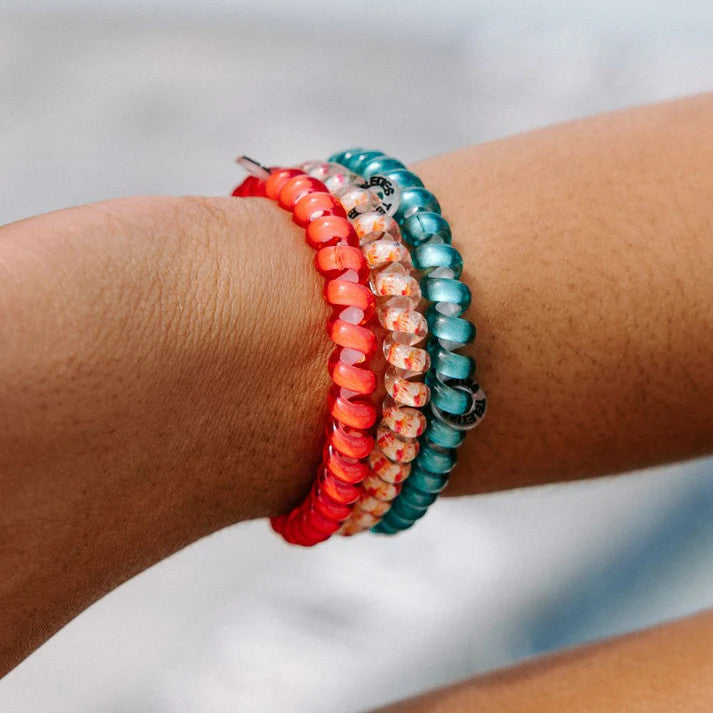 Teleties Coral Craze Small Hair Ties