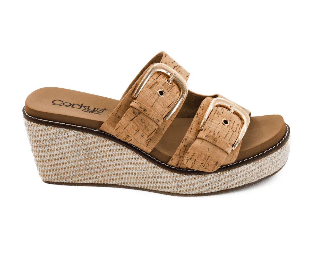 Corkys Manifest Women’s Wedge Sandals - Cork