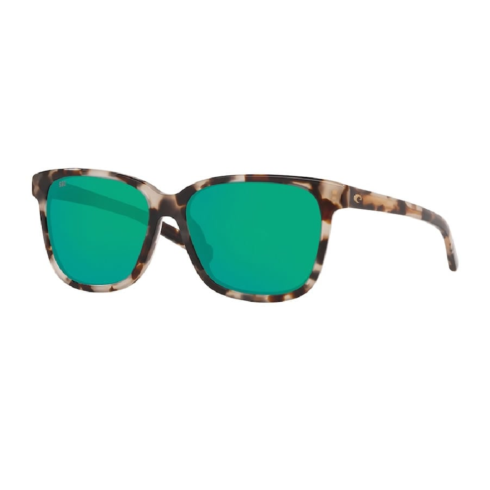 Costa Del Mar May Sunglasses – Shiny Tiger Cowrie/Green Mirror