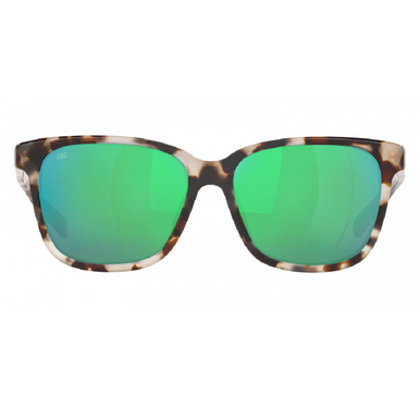 Costa Del Mar May Sunglasses – Shiny Tiger Cowrie/Green Mirror