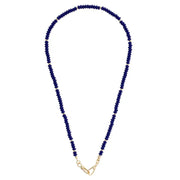 Canvas Aurora Beaded Necklace - Navy