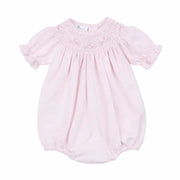 Magnolia Baby Willow's Classics Bishop Short Sleeve Bubble - Pink