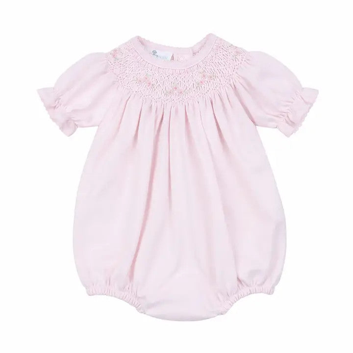 Magnolia Baby Willow's Classics Bishop Short Sleeve Bubble - Pink