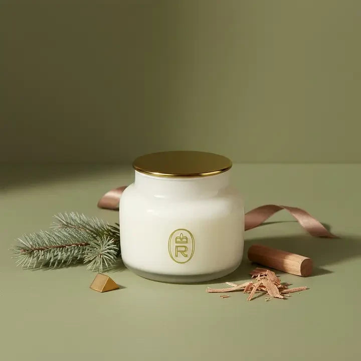 Bourbon Royalty 8oz Heritage Candle - Regal Fir
