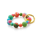 Jilzarah Paradise Island Small Bead Wrist Keychain