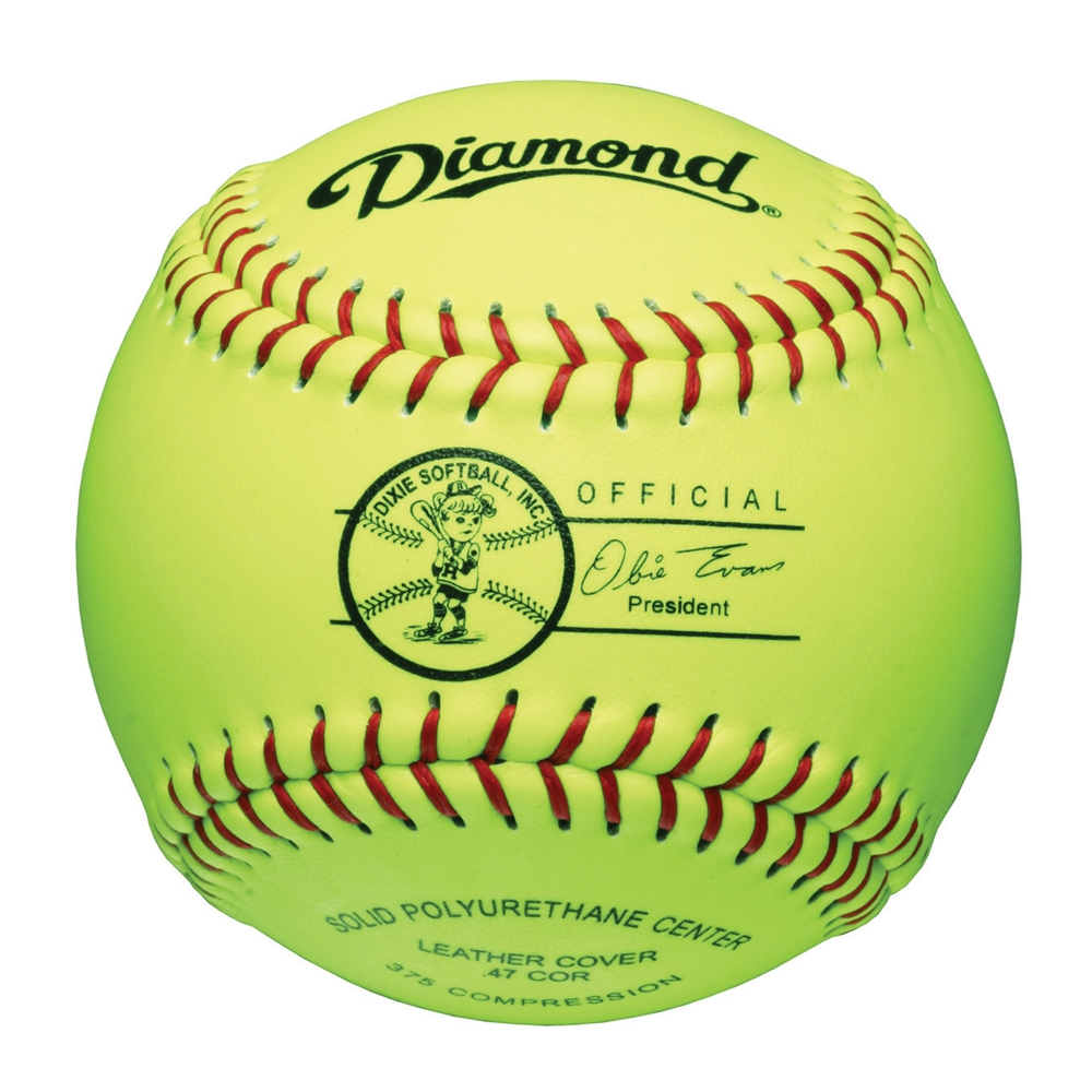 Diamond 12″ Dixie Poly Fastpitch Softballs – Dozen