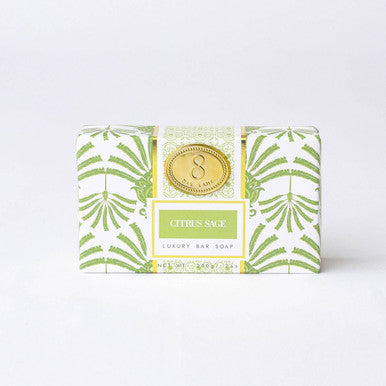 8 Oak Lane Citrus Sage Wrapped Bar Soap