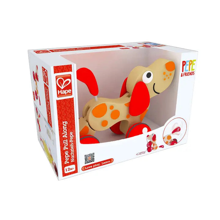Hape Toys Pepe Pull Along