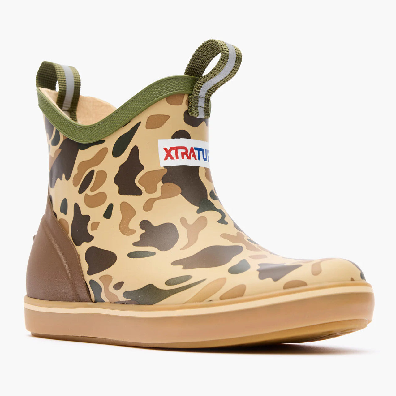XTRATUF Toddler Boys' Ankle Deck Boot - Duck Camo