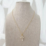 Cola Stacks Signature Cross Necklace