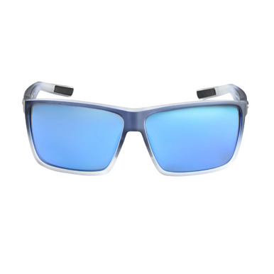 Costa Del Mar Rincon Polarized Sunglasses – Matte Deep Blue Fade Frame with Blue Mirror Lens