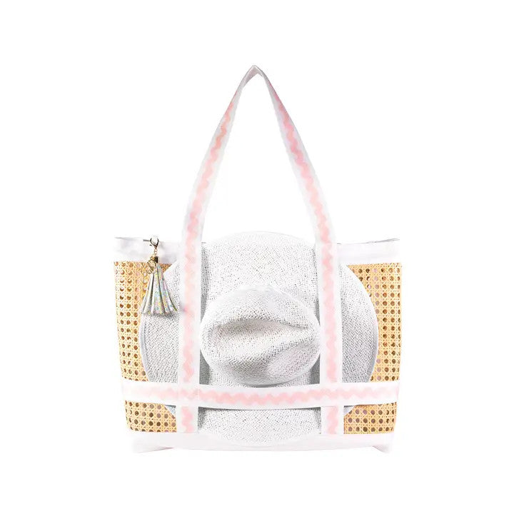 Lilly Pulitzer Beach Hat Tote - Lilly Garden Home