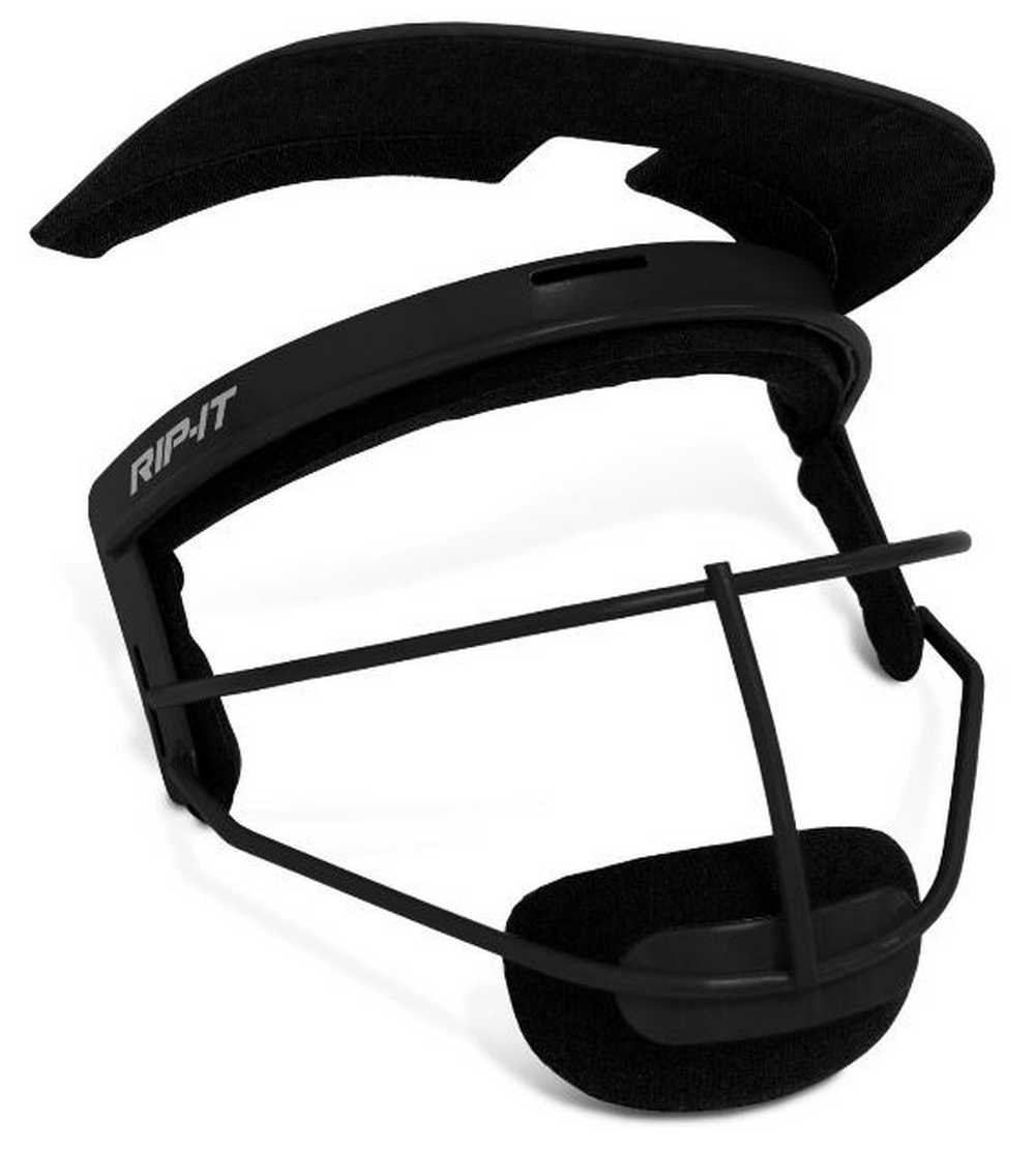 Rip-It Defense Pro Youth Softball Fielder's Mask - Black