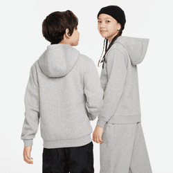 Nike Kids Sportswear Club Fleece Pullover Hoodie- Dark Grey