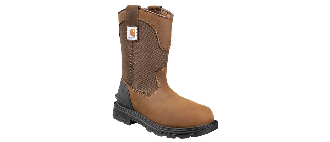 Carhartt Ironwood Waterproof 11" Soft Toe Wellington - Bison Brown Oil Tan