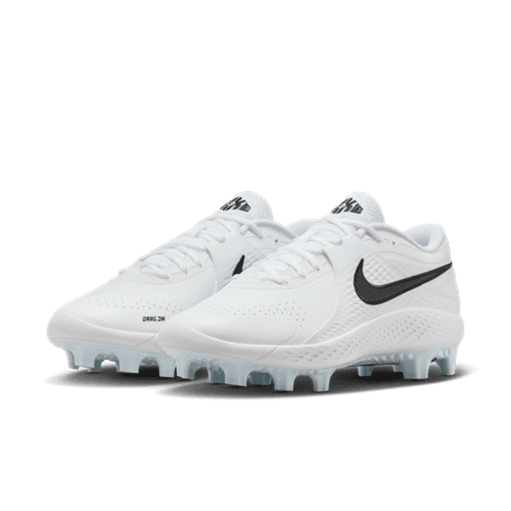 Nike Diamond Gamer MCS Men's Baseball Cleats - White/Black