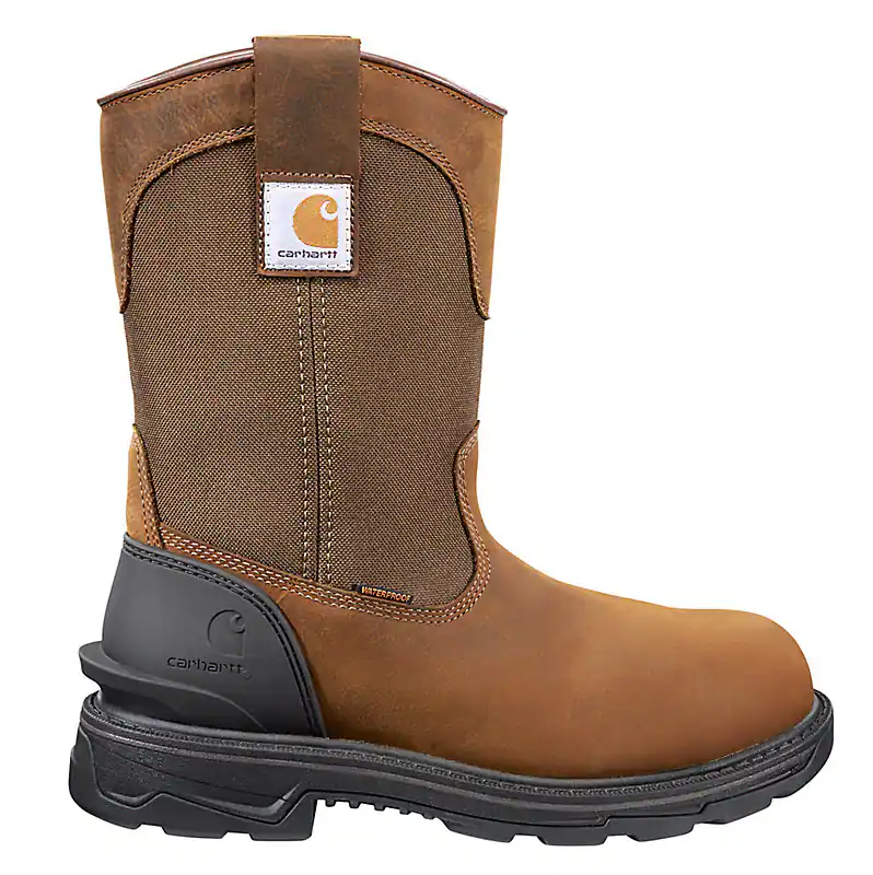 Carhartt Ironwood Waterproof 11" Alloy Toe Wellington - Bison Brown Oil Tan