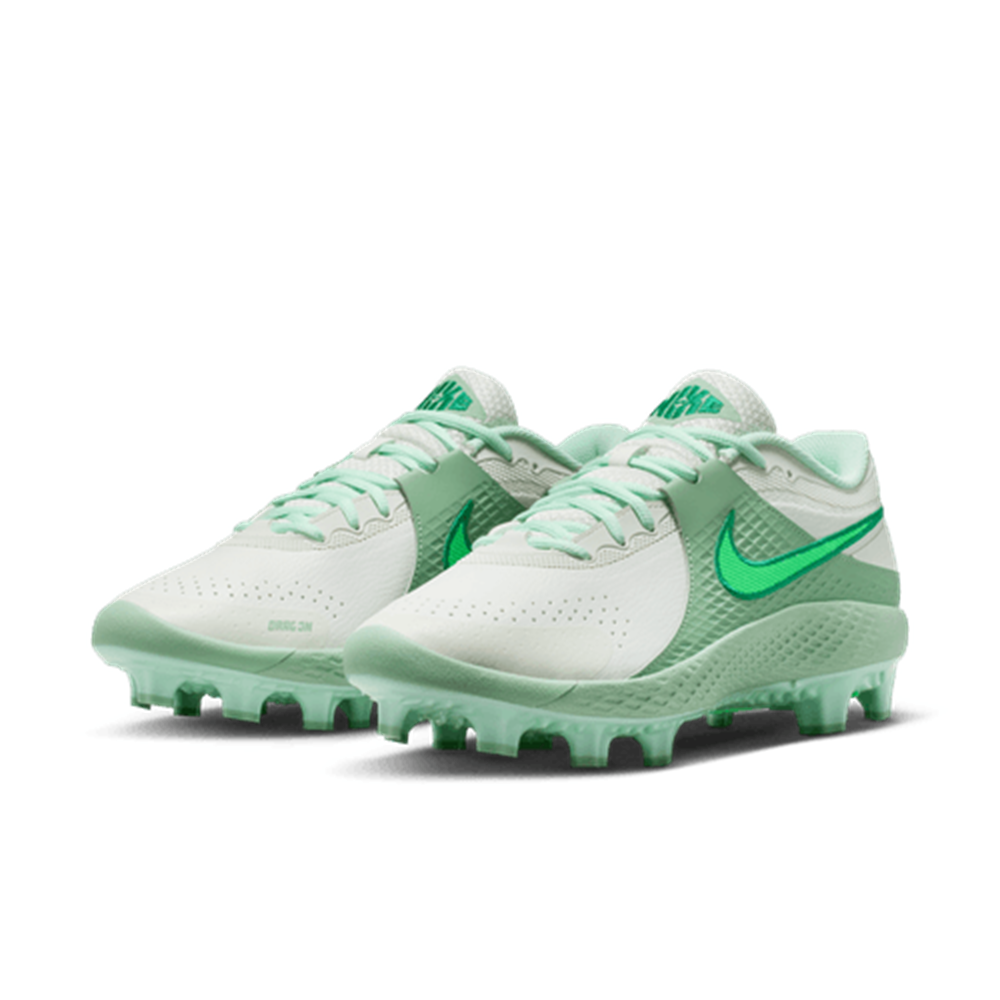 Nike Diamond Gamer MCS Men's Baseball Cleats - Spruce Aura/Electric Green