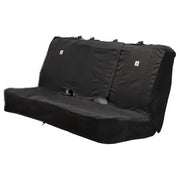 Carhartt Universal Fitted Nylon Duck Full‑Size Bench Seat Cover - Black