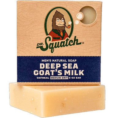 Dr. Squatch Deep Sea Goat's Milk Bar Soap