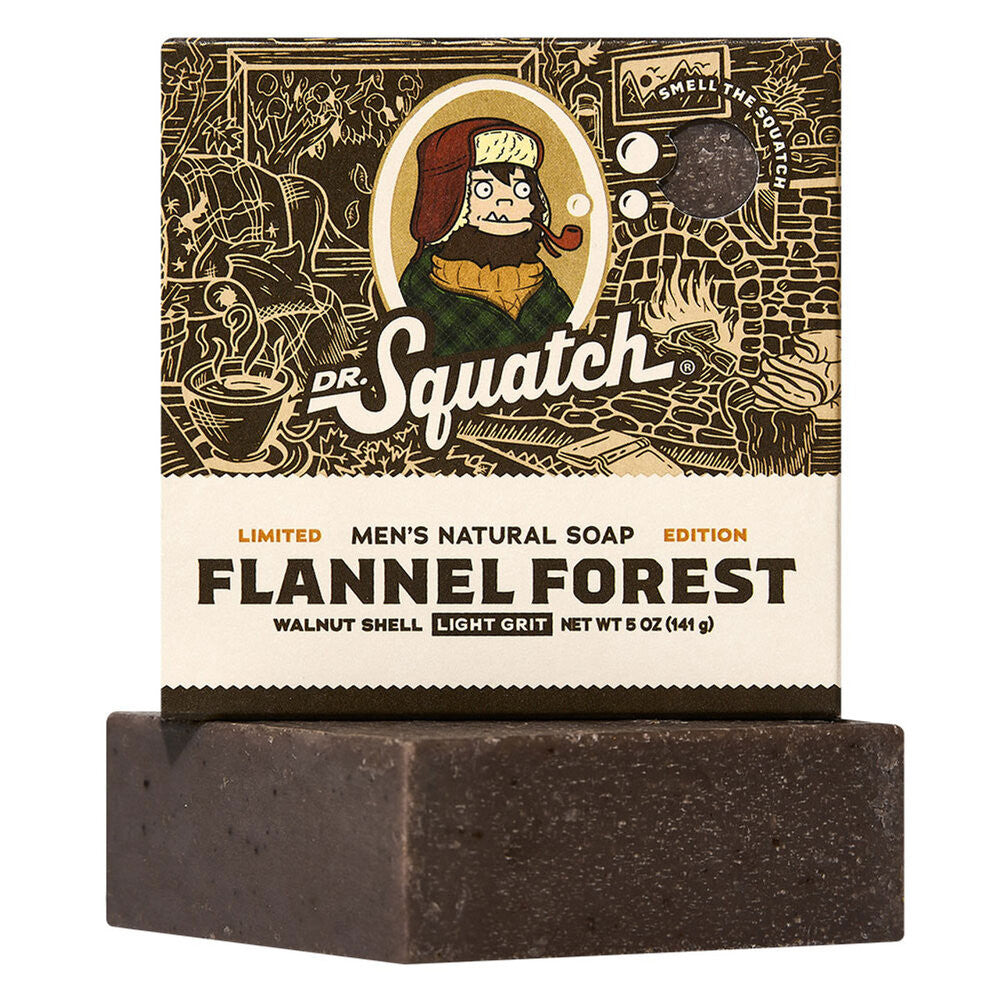 Dr. Squatch Flannel Forest Bar Soap