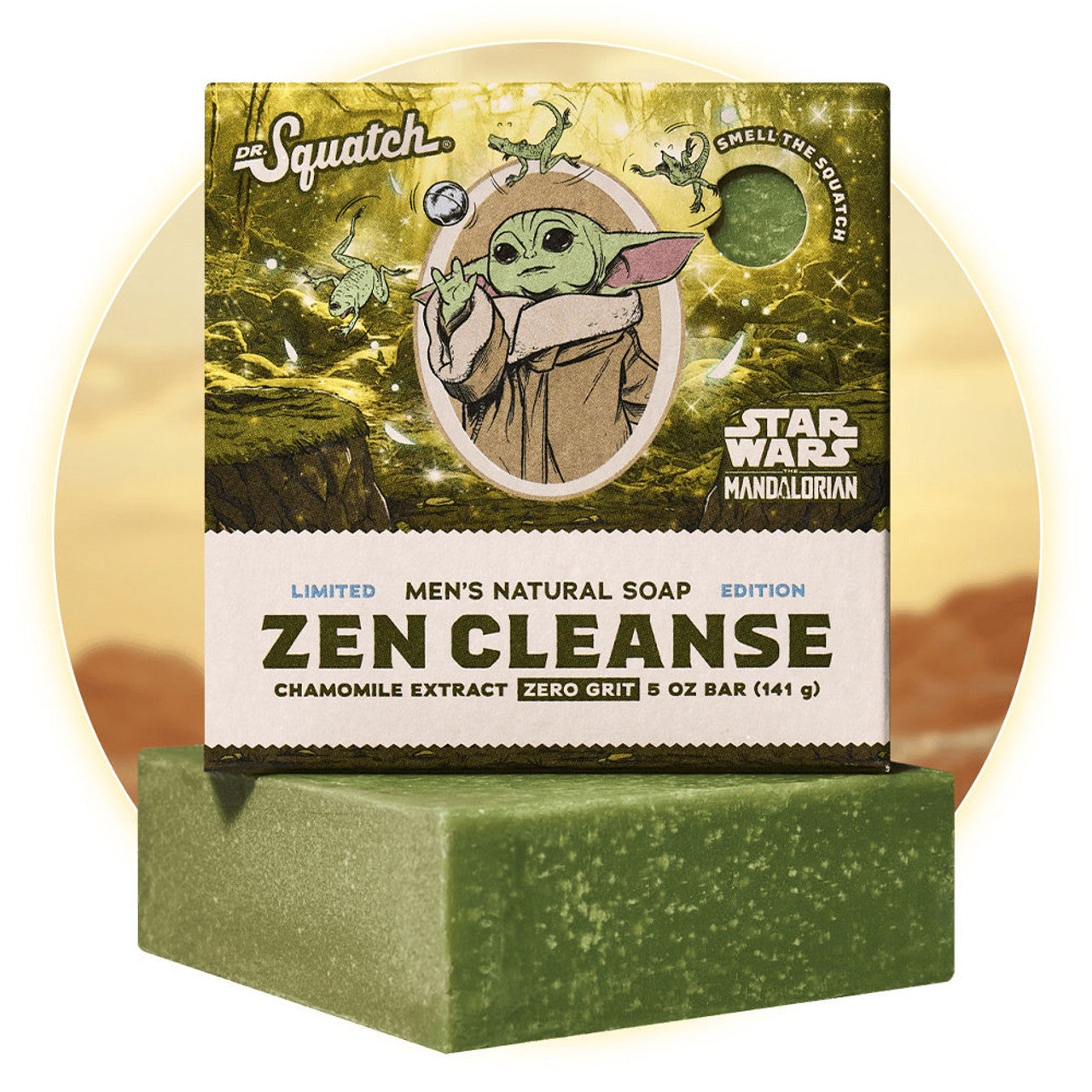 Dr. Squatch x Mandalorian Zen Cleanse Bar Soap