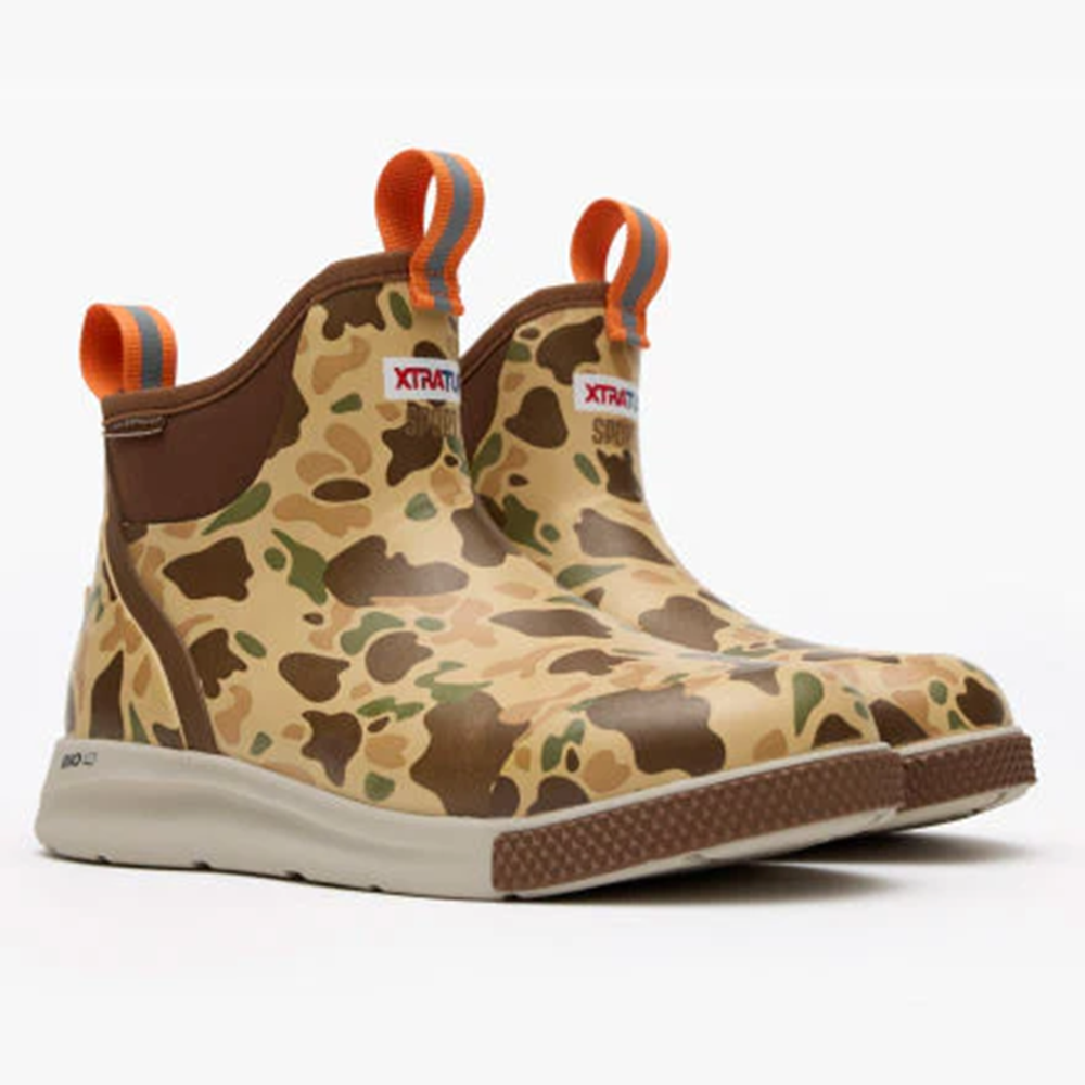 XtraTuf Women’s Sport 6" Ankle Deck Boot - Duck Camo