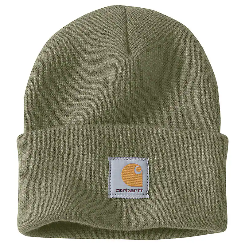 Carhartt Knit Cuffed Beanie- Dusty Olive