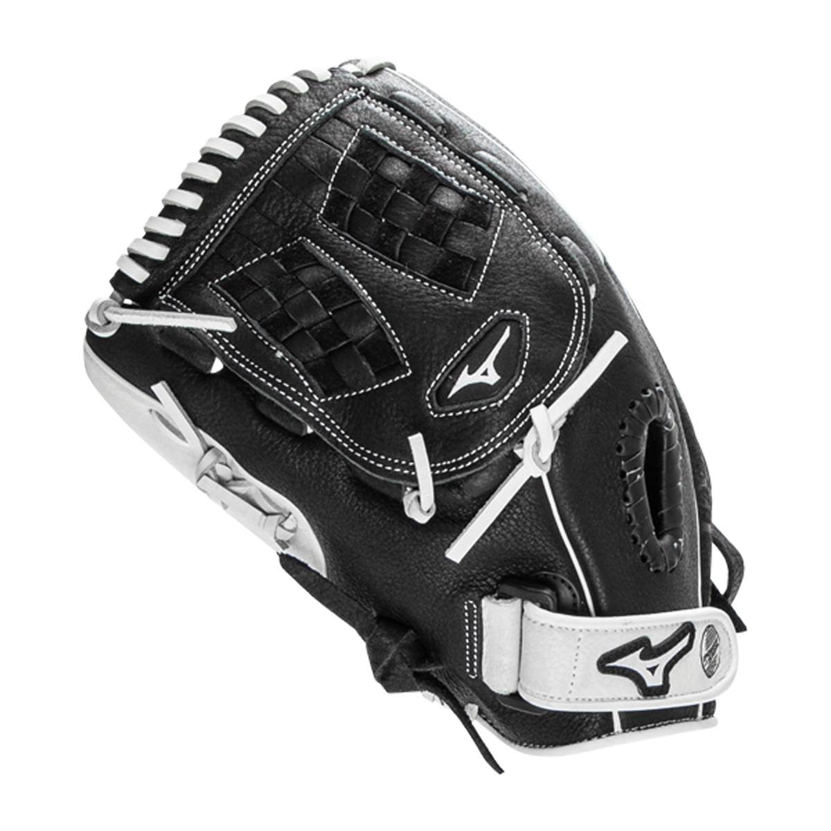 Mizuno Franchise GFN1201F4 12" Fastpitch Softball Glove – Black/White