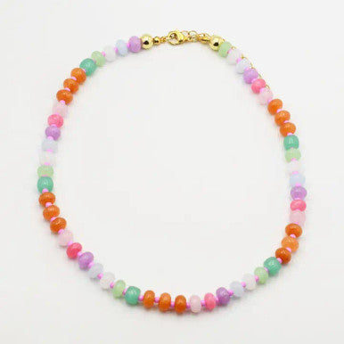 Treasure Jewels Pastel Gemstone Necklace