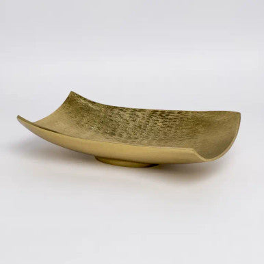 India Handicrafts Small Rectangle Tray W/Kirra Design
