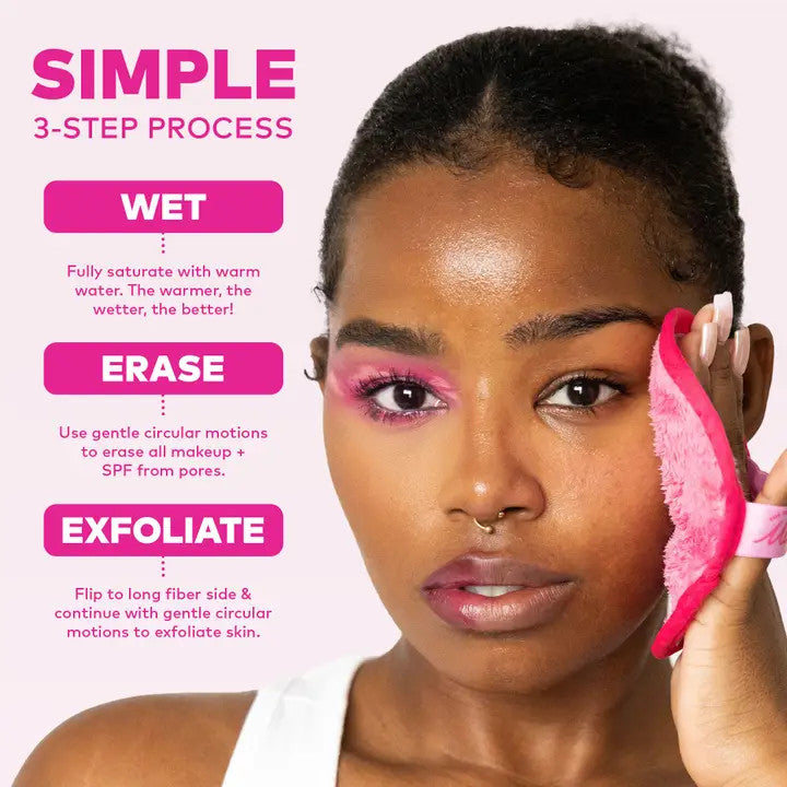 The Original MakeUp Eraser Original Makeup Eraser Pro- Pink