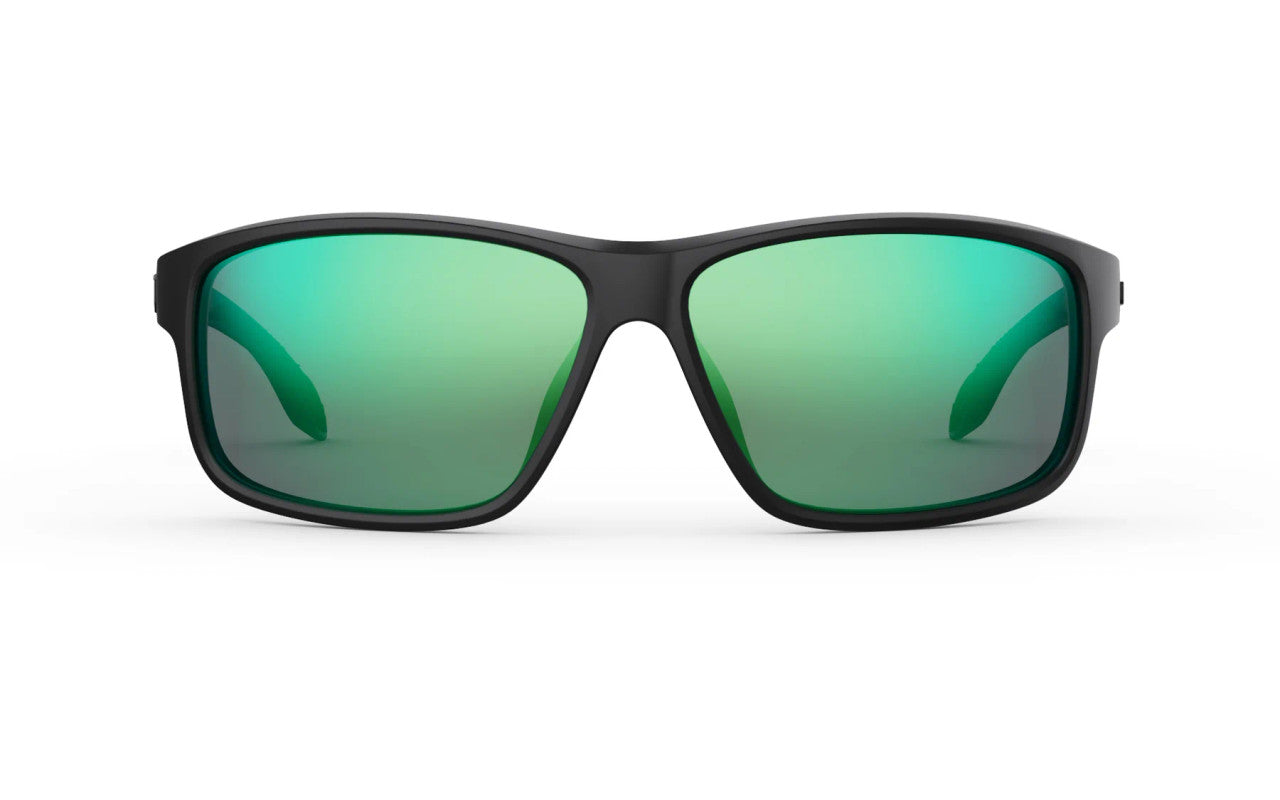Rheos Eddies Floating Polarized Sunglasses – Gunmetal/Emerald