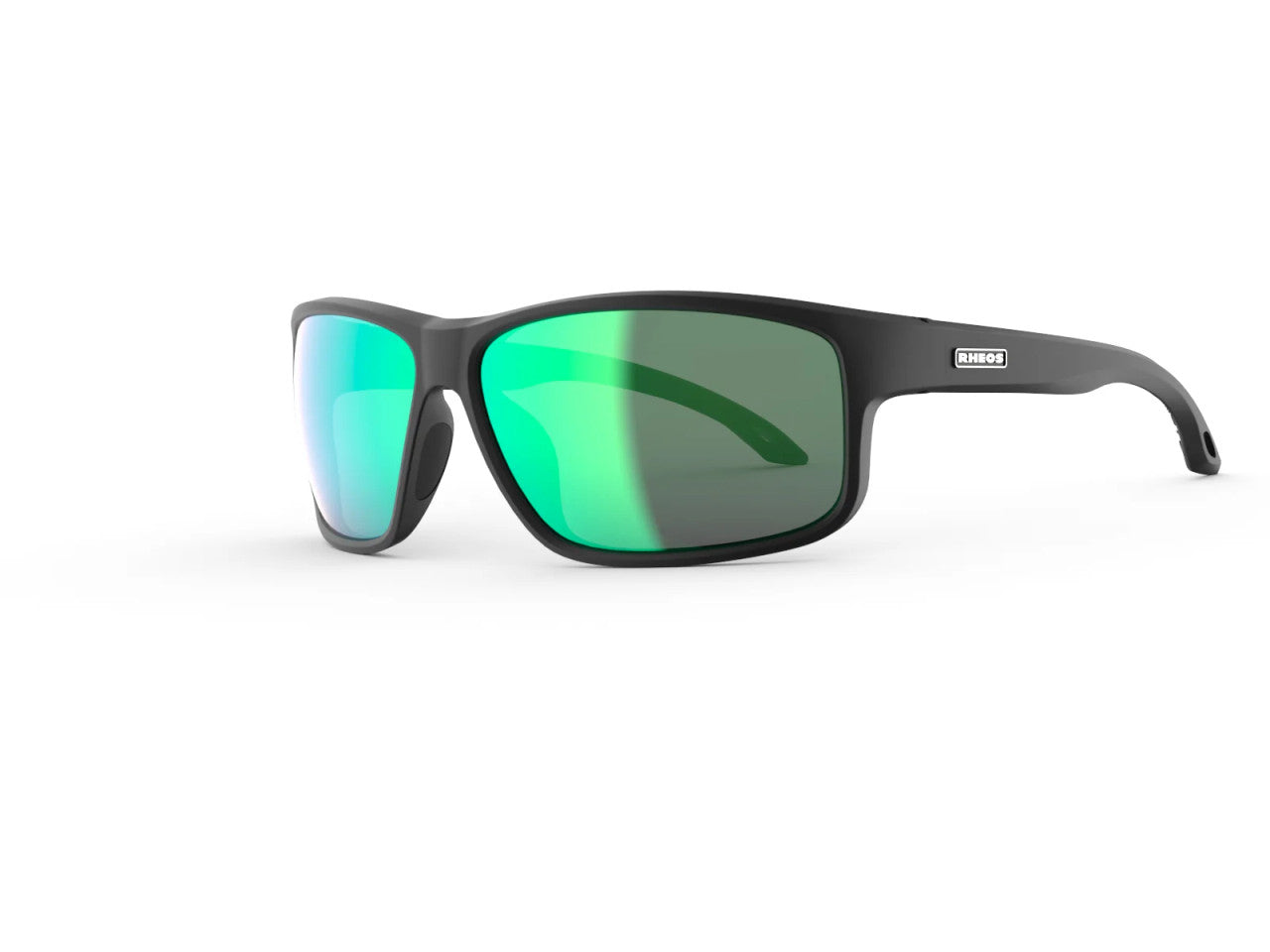 Rheos Eddies Floating Polarized Sunglasses – Gunmetal/Emerald