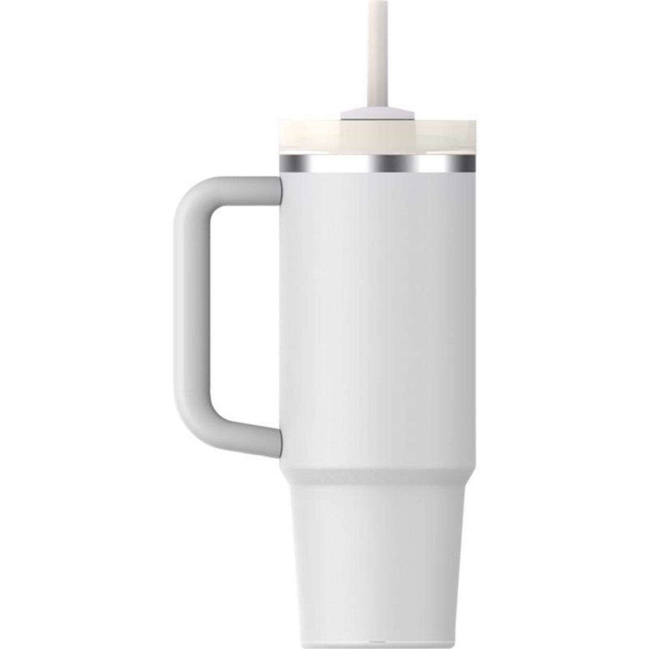 Stanley The Quencher H2.0 FlowState 30 oz White BPA Free Double-Wall Vacuum Insulated Tumbler