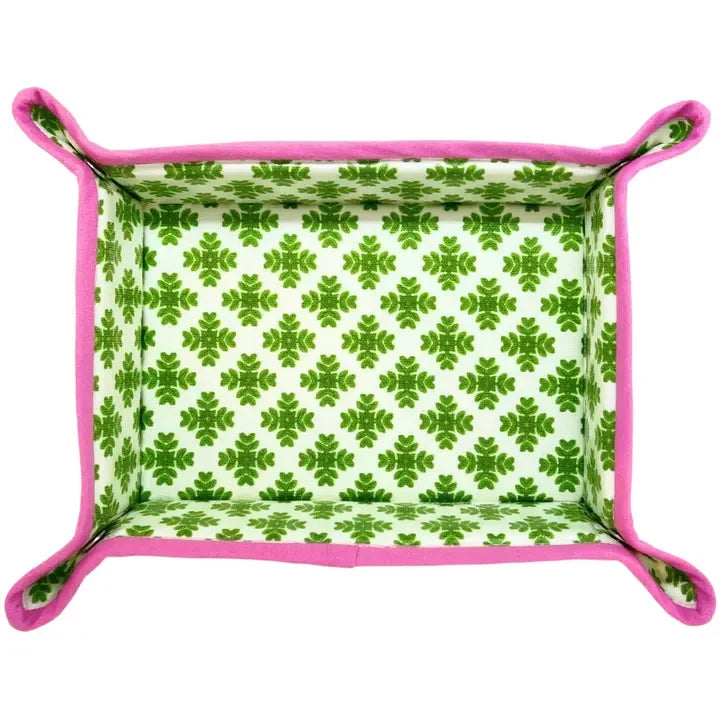 Laura Park Brushstrokes Green Snap Tray