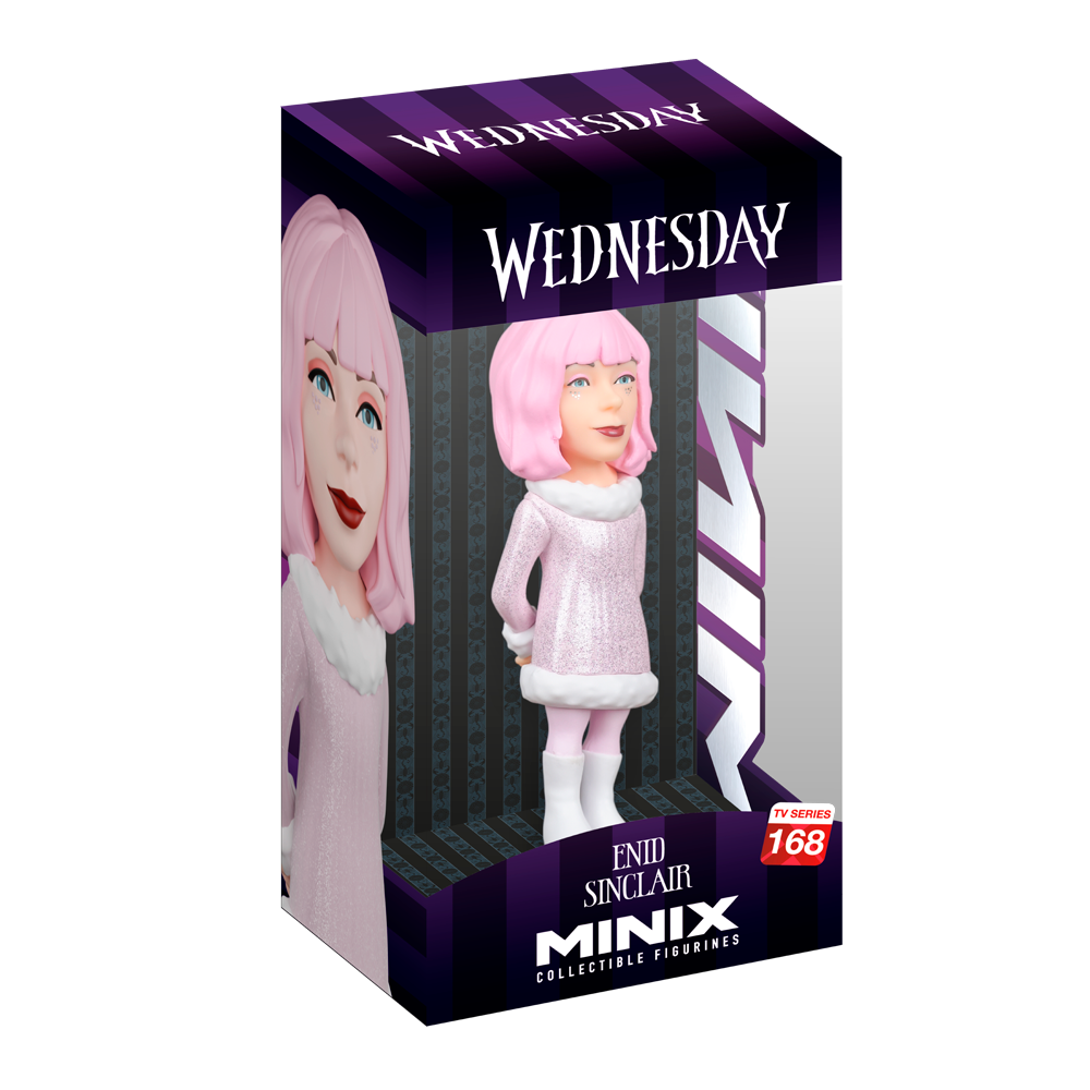 Minix Wednesday Series Collectible Figure - Enid Ball Dress