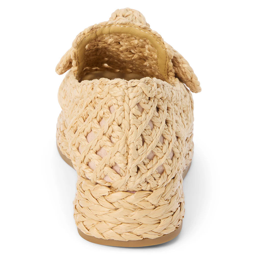 Coconuts by Matisse Espanola Raffia Platform Loafers - Natural