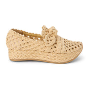 Coconuts by Matisse Espanola Raffia Platform Loafers - Natural