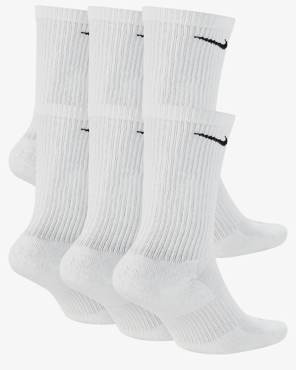 Nike Everyday Plus Cushioned Training Crew Socks - White
