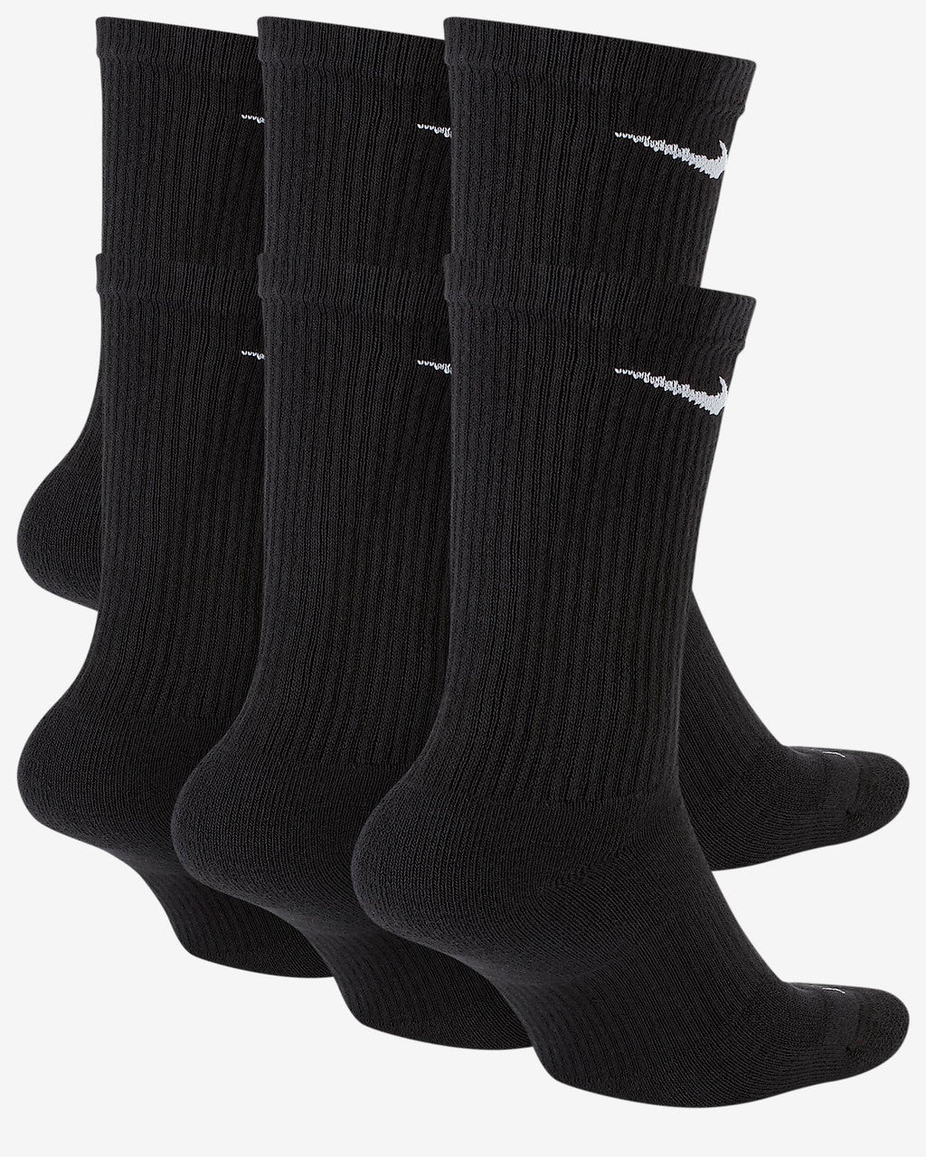 Nike Everyday Plus Cushioned Training Crew Socks - Black