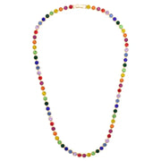 Canvas Gwen Rainbow Tennis Necklace