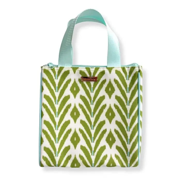 Laura Park Petite Frond Green Lunch Bag