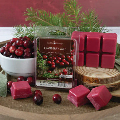 Candle Warmers Etc 2.5 oz Wax Melt Cranberry Sage