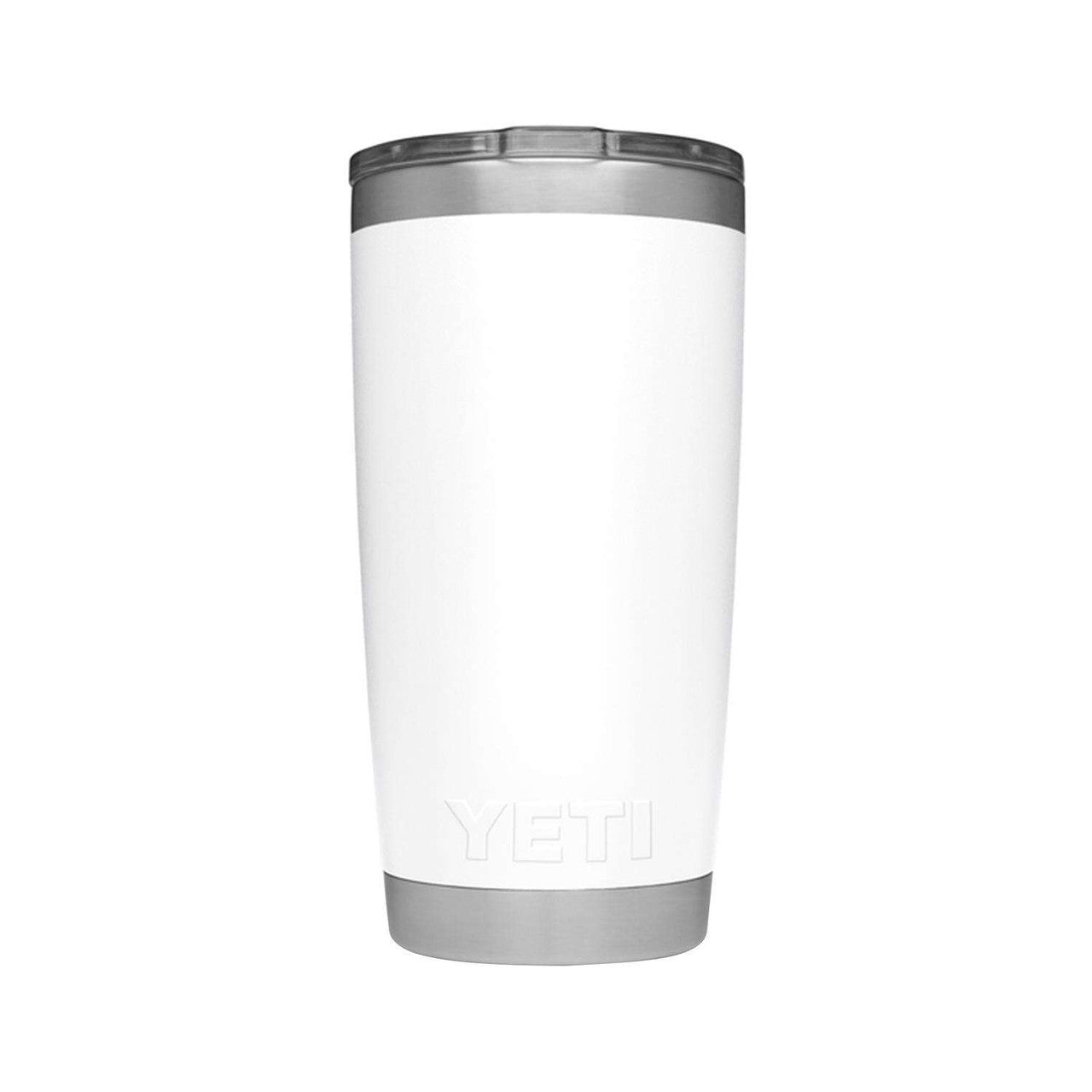 Yeti Rambler 20 OZ With Lid White