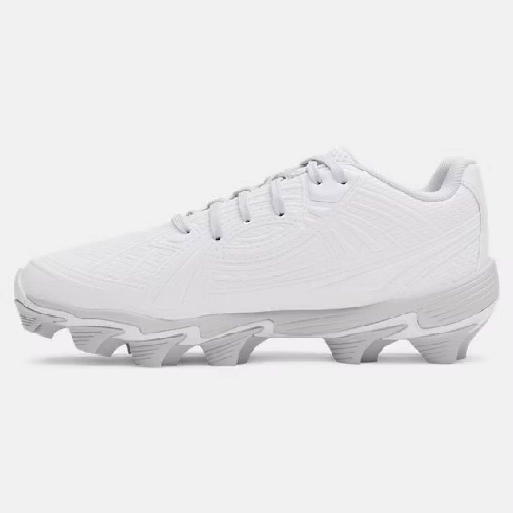 Under Armour Girl's Glyde Sola RM Softball Cleats - White