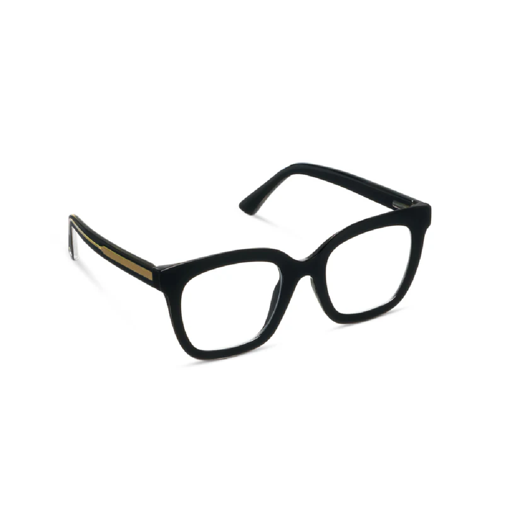 Peepers Fanfare Black Blue Light Reading Glasses