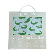 Goosies Everything Blanket - Blue Alligators